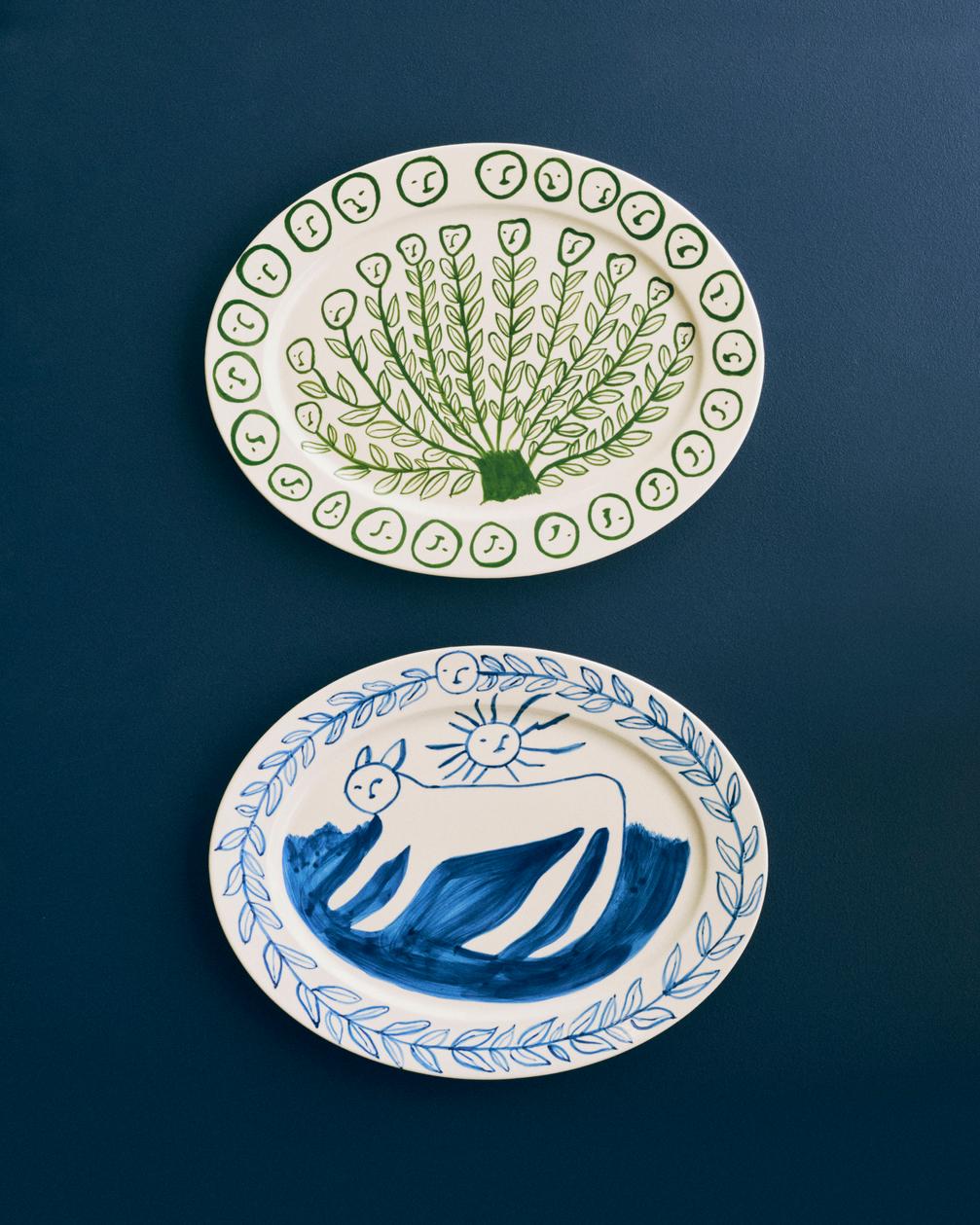 La Pittura Oval Serving Platter L36,5 Charlotte | A00006399